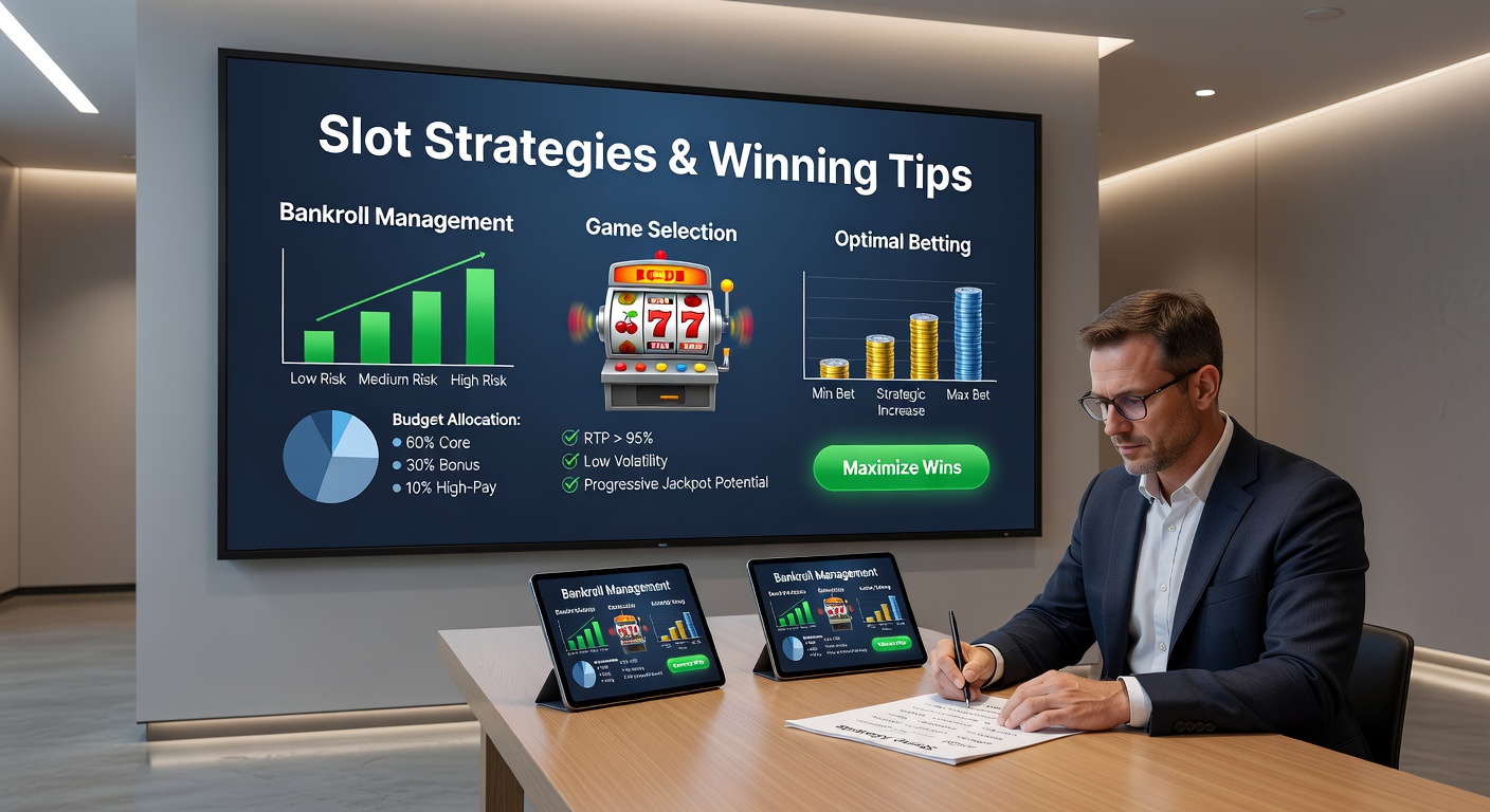 Close-up of a mobile slot game interface showing paytable, spinning reels, and strategy charts on a smartphone screen